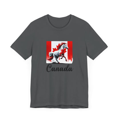 Galloping Proud: Canadian Horse Unisex Tee