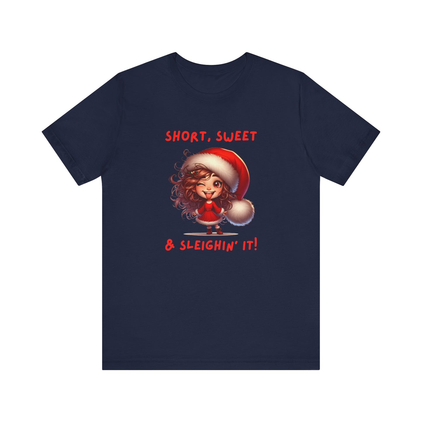 Short & Sweet Sassy Elf Holiday Tee