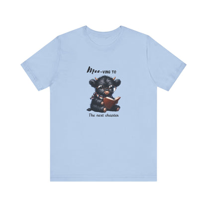 Moo-ving One chapter at a time, Reading Highland Cow Classic Fit Tee