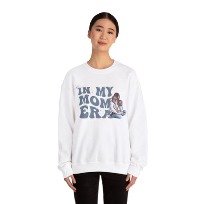 "In My Mom Era" Sweatshirt blue