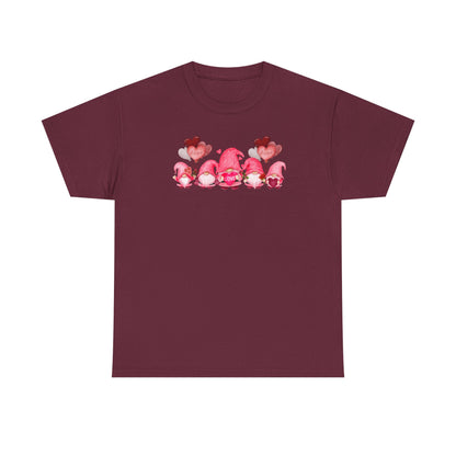 Gnome-Body Loves You Like These Gnomes!" Gnomes Tee, Love Gnome Shirt, Valentine's Day Tee, Cute Gnome Gift, Valentine's Gift for Him/Her