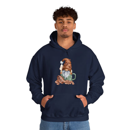 Coffee Gnome Unisex Hoodie, Cozy Sweatshirt for Coffee Lovers, Perfect Gift for Birthdays, Holidays, Gnome Merchandise, Cute Apparel