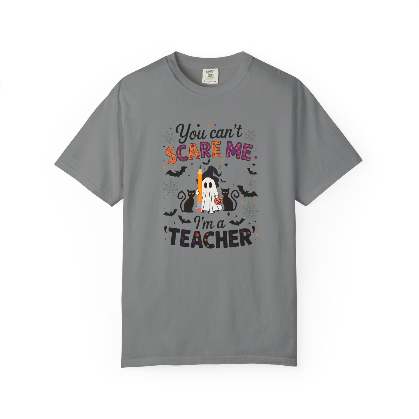 Spooky Teacher T-Shirt - Perfect for Halloween, Teacher Gifts, Classroom Party, Unisex Apparel, Fun Teaching Gear, Ghostly Humor