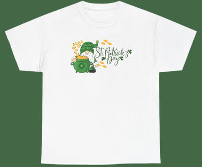 Lucky gnome; St Patrick's day Tee