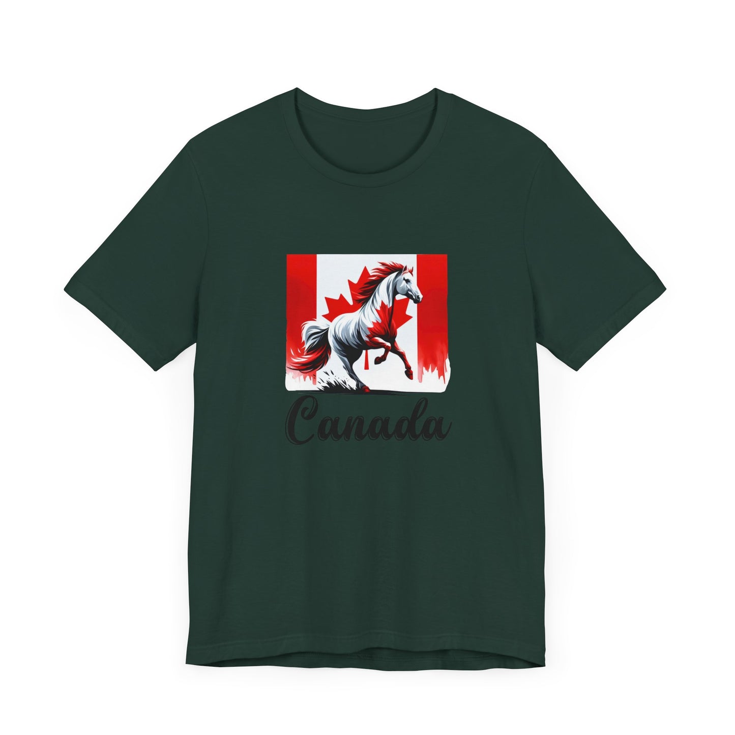 Galloping Proud: Canadian Horse Unisex Tee