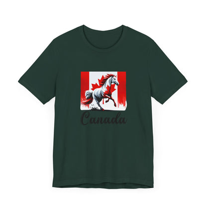 Galloping Proud: Canadian Horse Unisex Tee
