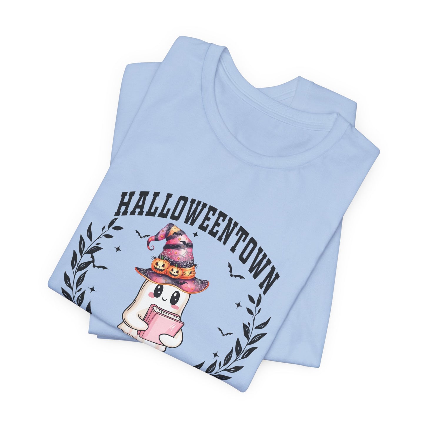 Halloweentown University Ghost Tee Cute, Quirky Proudly Not Normal Halloween T-Shirt, Unisex Tee, Perfect for Halloween Parties, Costume
