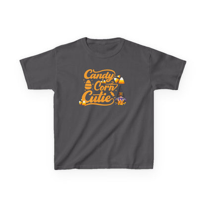 "Candy Corn Cutie" Kids Tee, Halloween Shirt