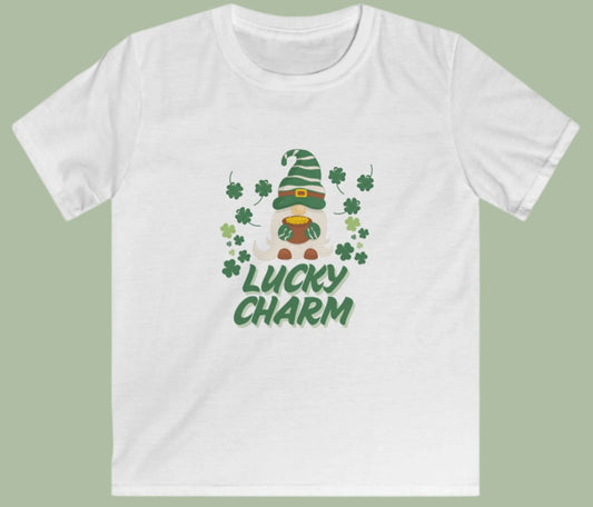 "Lucky Charm" Gnome Kids  Tee