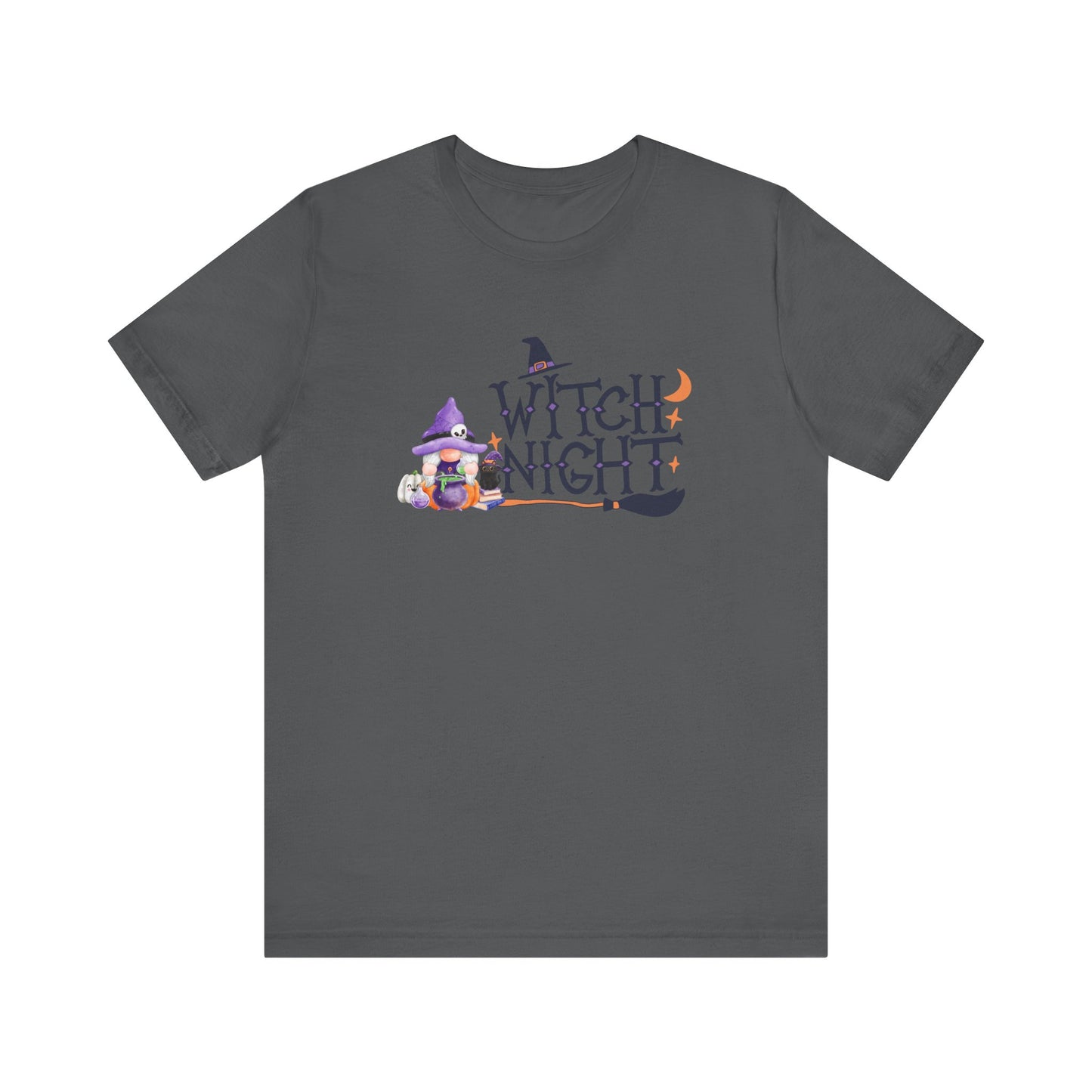 Witch Night Gnome Tee Spooky, Whimsical, and Full of Charm T-Shirt