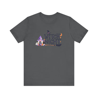 Witch Night Gnome Tee Spooky, Whimsical, and Full of Charm T-Shirt
