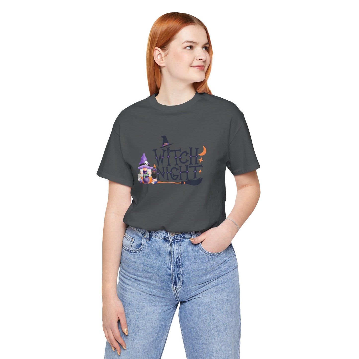 Witch Night Gnome Tee Spooky, Whimsical, and Full of Charm T-Shirt