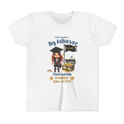 Little Buccaneer, Big Achiever! Kindergarten Graduate Tee – Girl Pirate, Class of 2025 Big Achiever Kindergarten Grad Shirt | Fun School Celebration Apparel, Kid's Graduation Gift, [...]