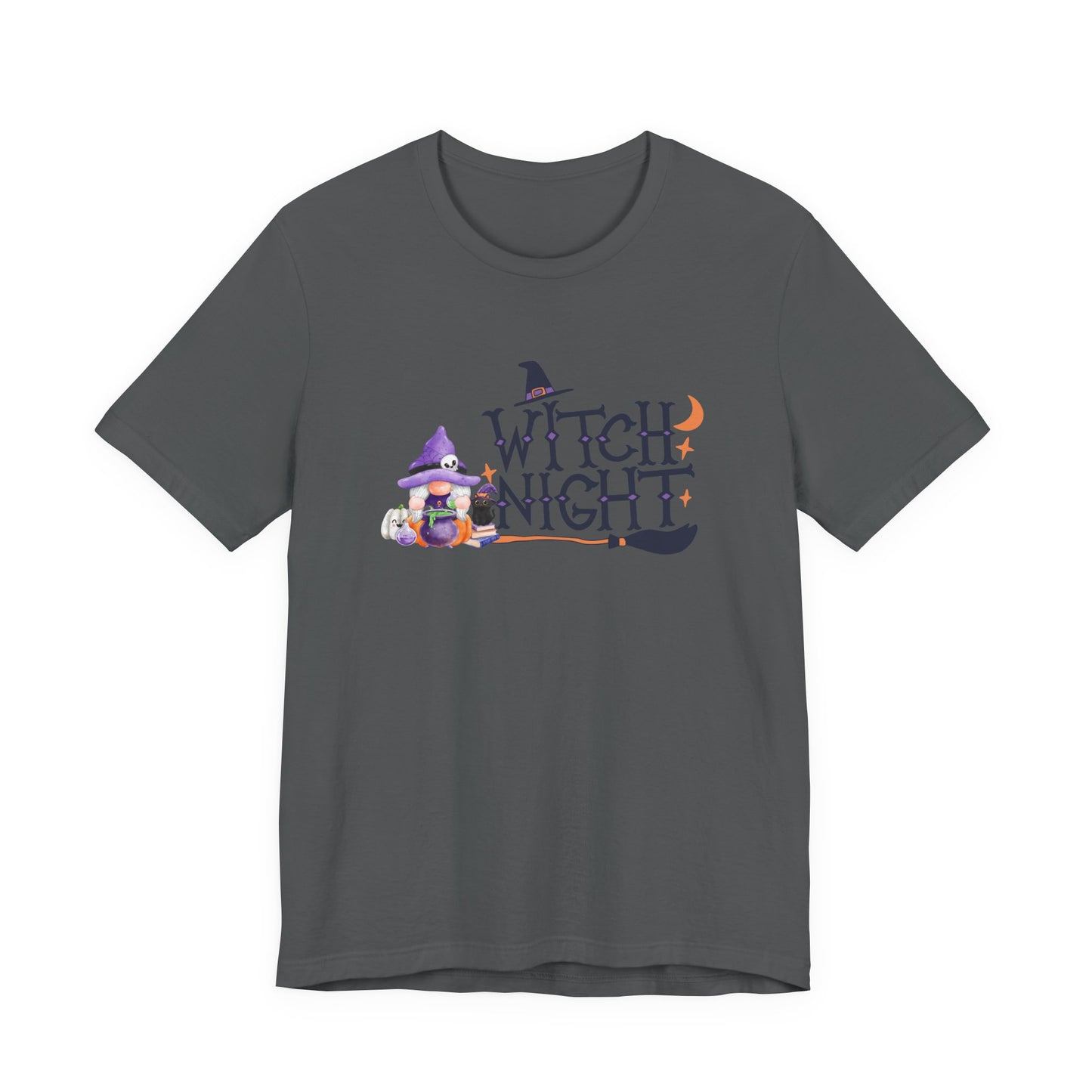 Witch Night Gnome Tee Spooky, Whimsical, and Full of Charm T-Shirt