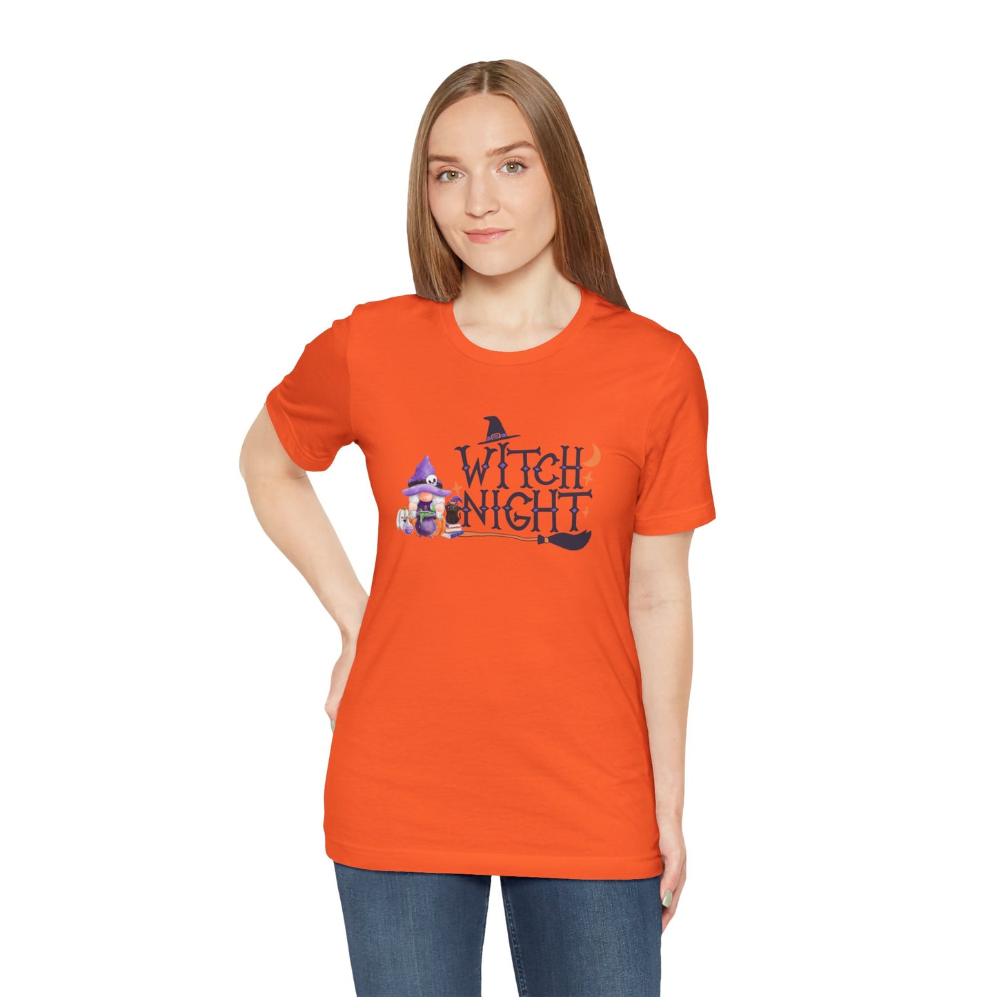 Witch Night Gnome Tee Spooky, Whimsical, and Full of Charm T-Shirt