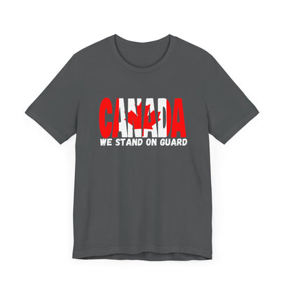 Canada We Stand On Guard Tee, Unisex Shirt