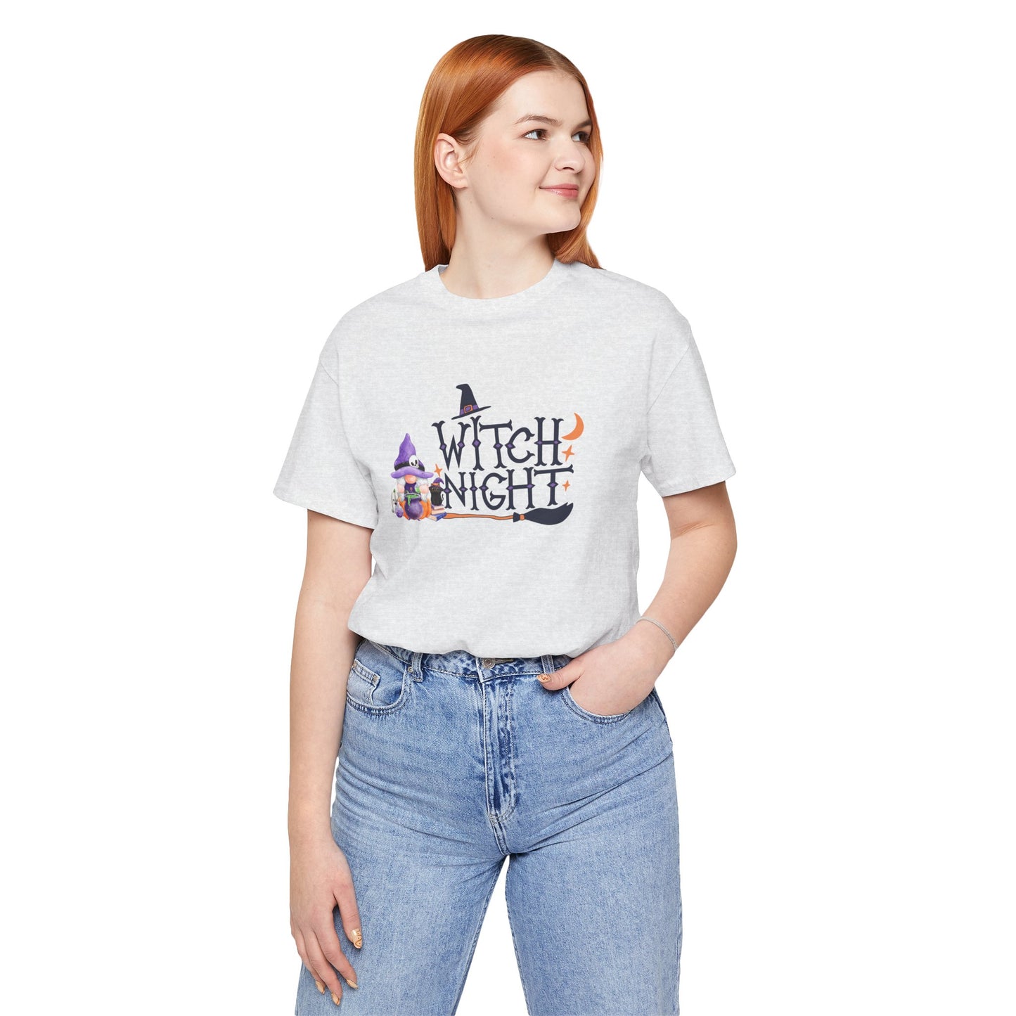 Witch Night Gnome Tee Spooky, Whimsical, and Full of Charm T-Shirt