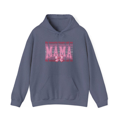 Mama Love Cozy Sweatshirt, Gift for Moms, Mother's Day Apparel, Casual Hoodie, Family Matching Sweatshirt, Baby Shower Gift