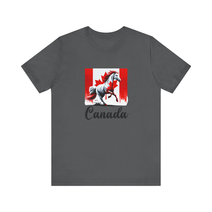 Galloping Proud: Canadian Horse Unisex Tee