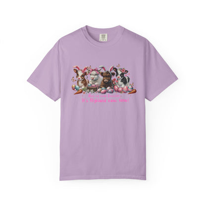 Moo-ve over Bunnies "It's Highland Cow Time!" | Unisex Tee