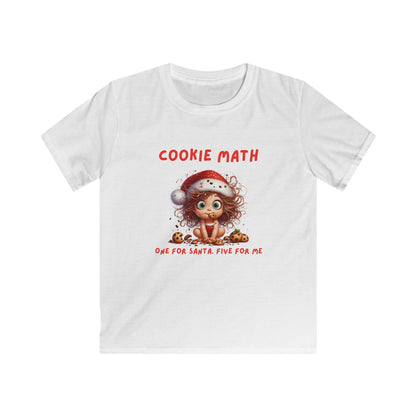 Kids Cookie Math Tee - Fun Holiday T-Shirt