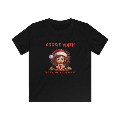 Kids Cookie Math Tee - Fun Holiday T-Shirt