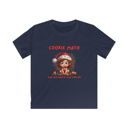Kids Cookie Math Tee - Fun Holiday T-Shirt
