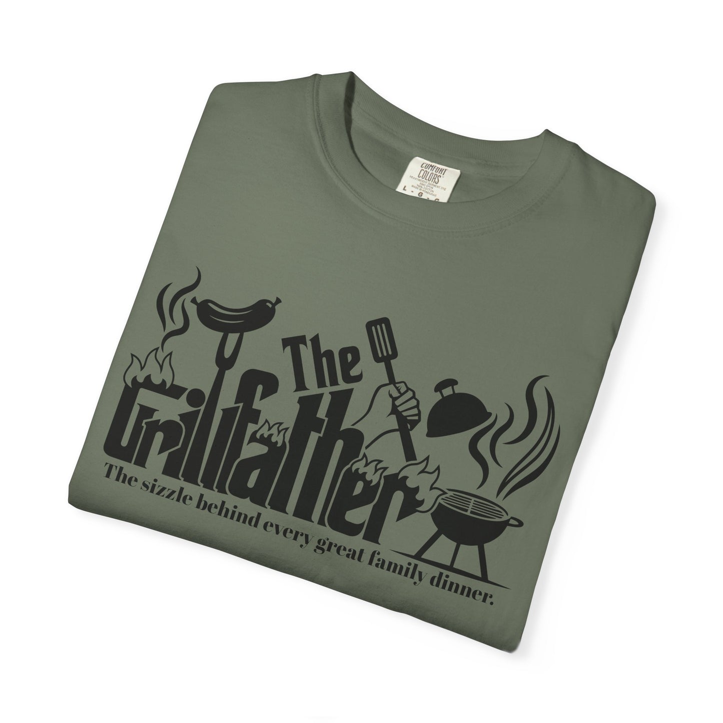 The Grillfather the sizzle behind every great family dinner T-Shirt