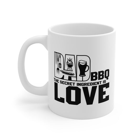 Dad BBQ Mug - The Secret Ingredient is Love 