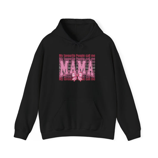 Mama Love Cozy Sweatshirt, Gift for Moms, Mother's Day Apparel, Casual Hoodie, Family Matching Sweatshirt, Baby Shower Gift