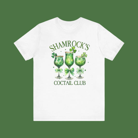 Shamrock's Cocktail Club  Relaxed Fit Tee