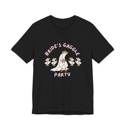 Bride's Gaggle Party Tee, Silly Goose Bachelorette Shirt