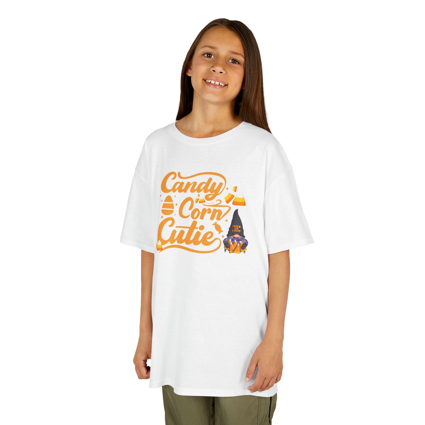 Candy Corn Cutie Kids Tee, Halloween Shirt, Fall Apparel, Trick or Treat, Cute Halloween Top, Kids Seasonal Clothing
