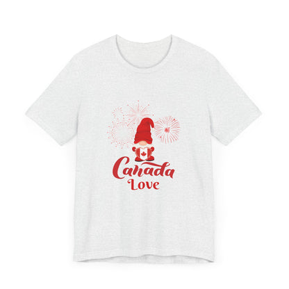 Canada Fireworks Gnome Graphic Classic fit Tee