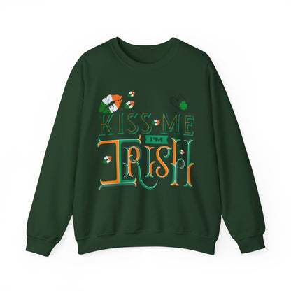 "Kiss Me I'm Irish" Sweater