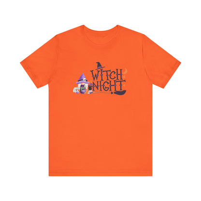 Witch Night Gnome Tee Spooky, Whimsical, and Full of Charm T-Shirt
