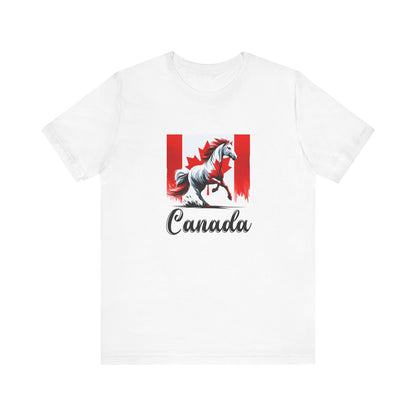 Galloping Proud: Canadian Horse Unisex Tee