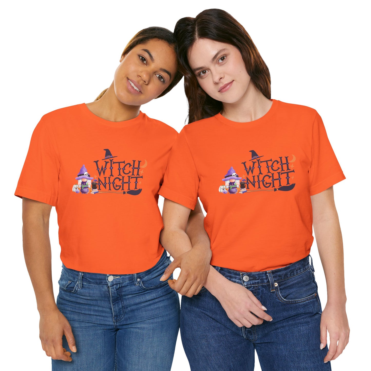Witch Night Gnome Tee Spooky, Whimsical, and Full of Charm T-Shirt