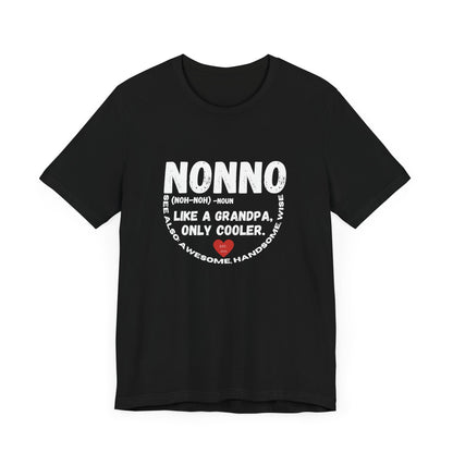 Nonno Cool Grandpa Tee, Wise Handsome Shirt,